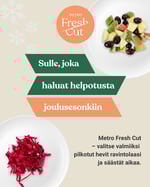 Metro Fresh Cut – valitse valmiiksi pilkotut hevit ravintolaasi ja säästät aikaa. (1)