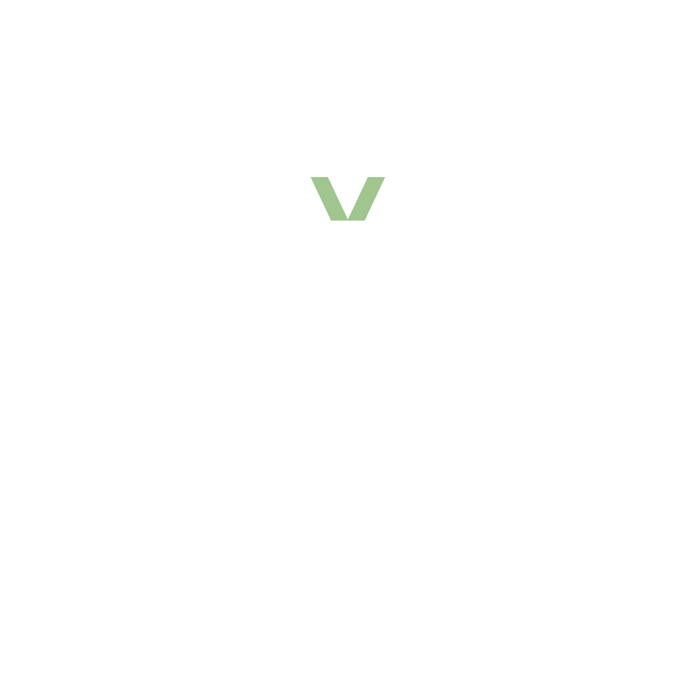 Metro vegan Logo White